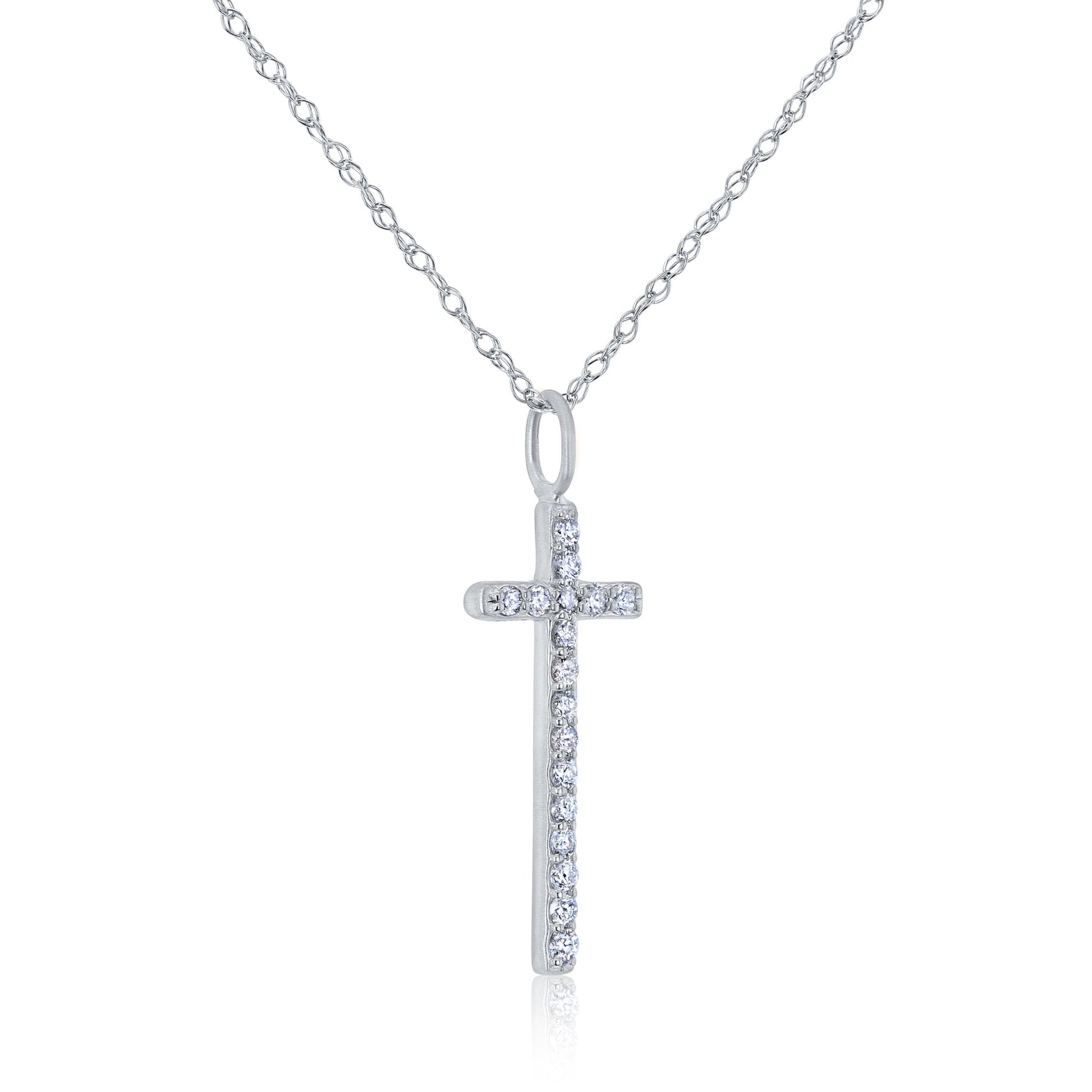 Kobelli Diamond Cross Pendant