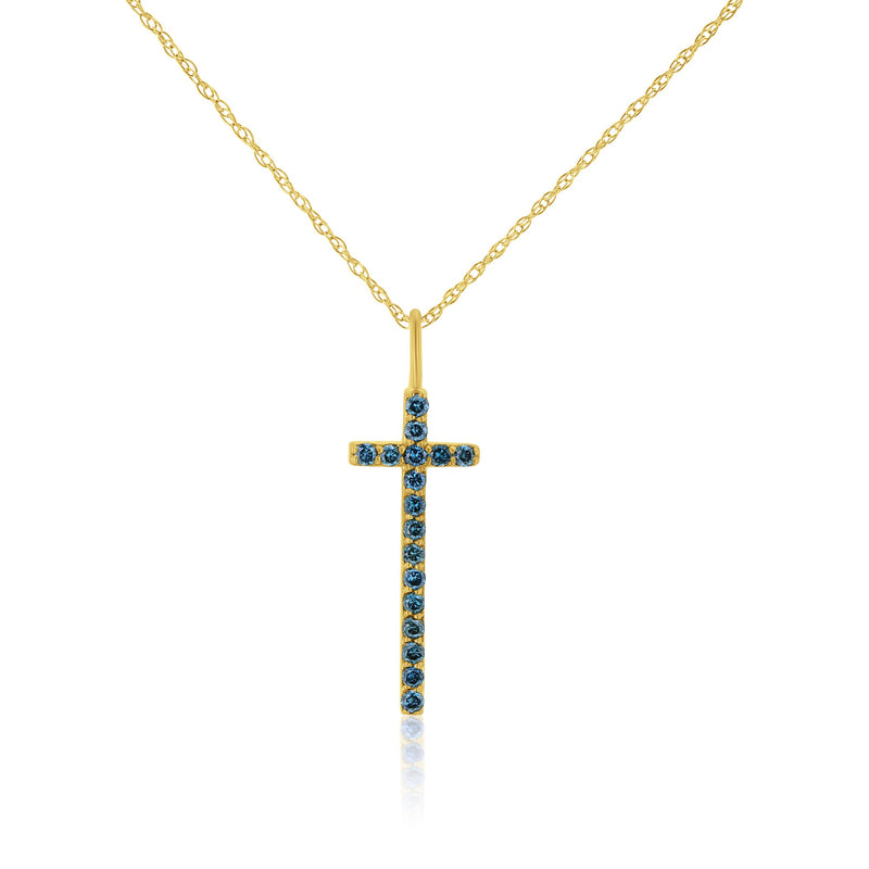 Minimal Diamond Cross (Colored Diamond Options)