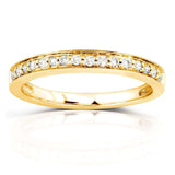 Kobelli Diamond Wedding Band 1/6 carat (ctw) in 14K Yellow Gold