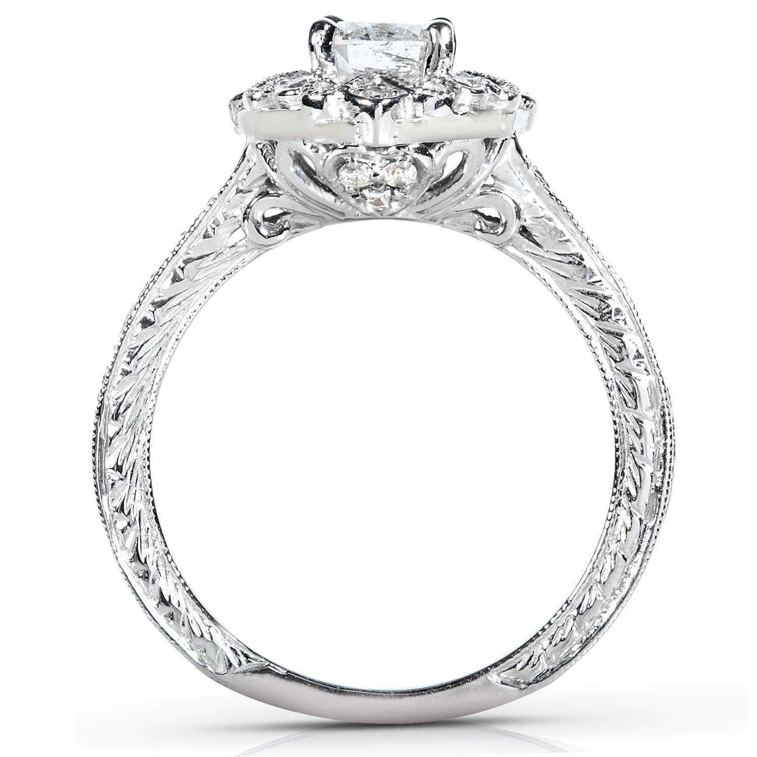 0.55 Carat Natural Diamond Antique Ring
