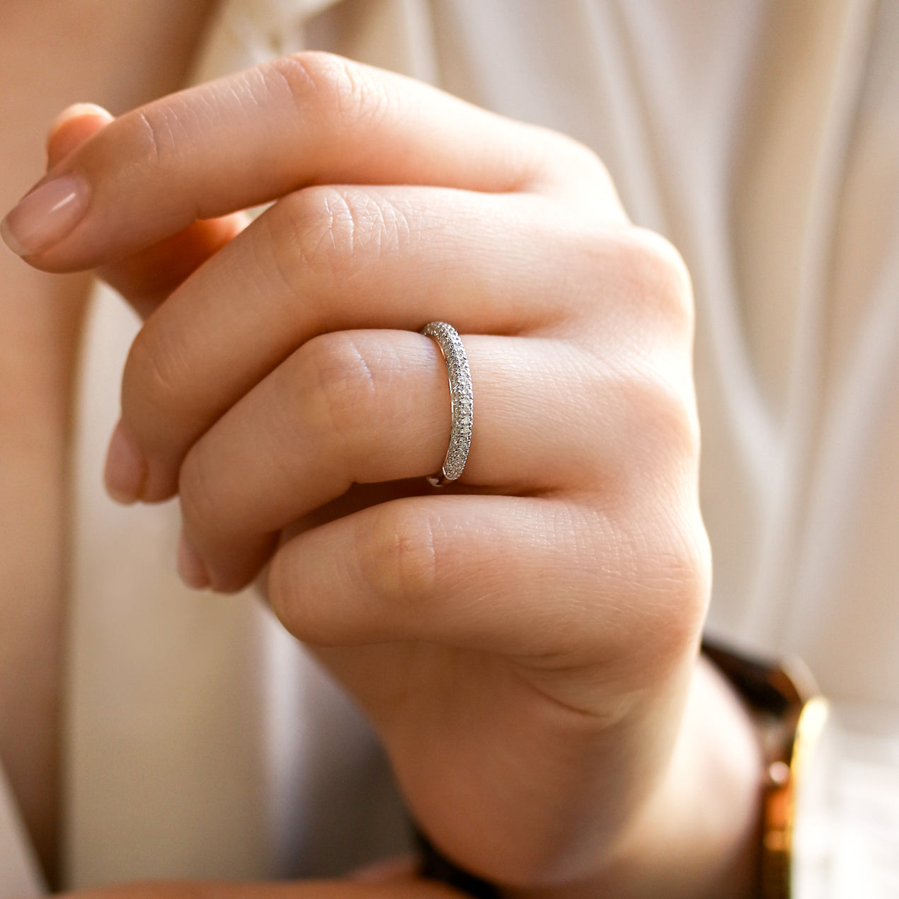 Diamond Wedding Band