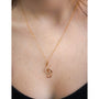 Kobelli Diamond Musical Note (Treble Clef) Pendant & Chain in 14K Gold