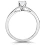 Kobelli Princess Diamond 1/2ct Solitaire Taper Shank Ring 14k Gold