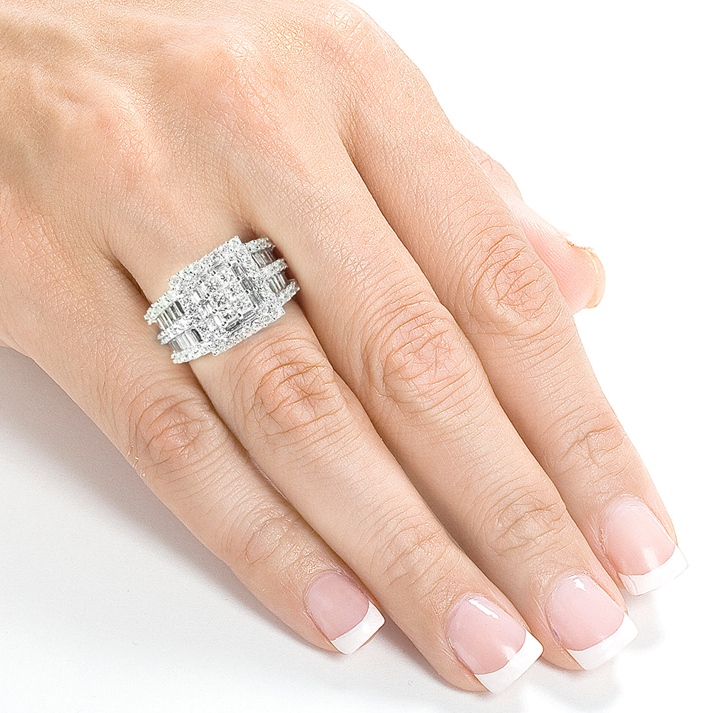 Kobelli Diamond Engagement Ring 2 carats (ctw) in 14K Gold