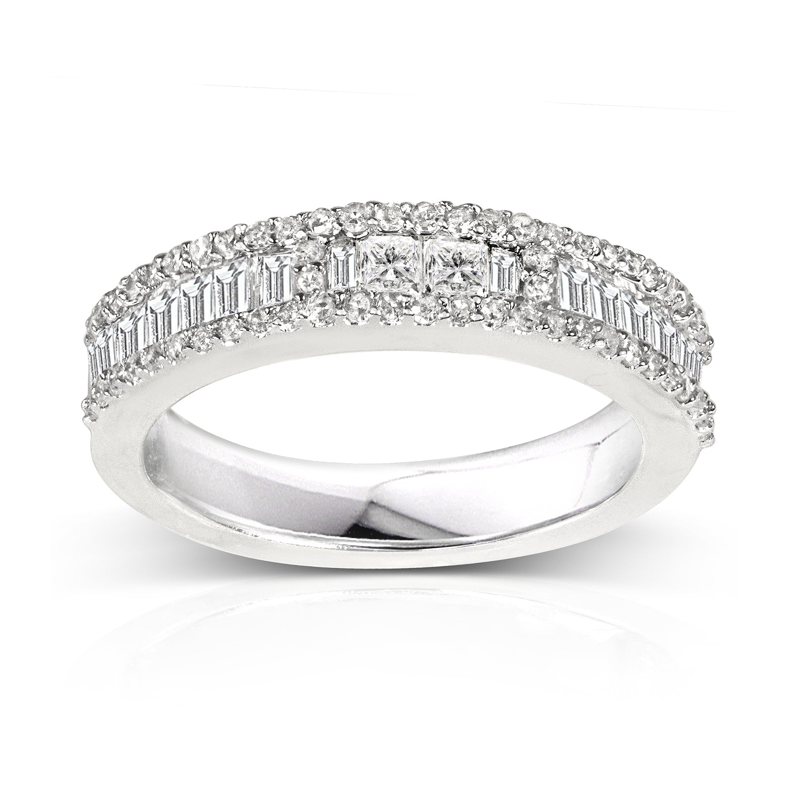 0.6 Carat Natural Diamond Mixed Gwen Ring