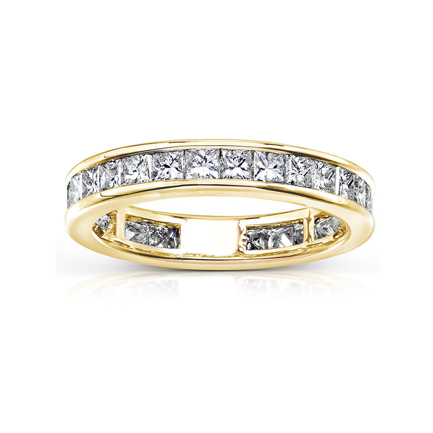 2 Carat Natural Diamond Channel Eternity Ring
