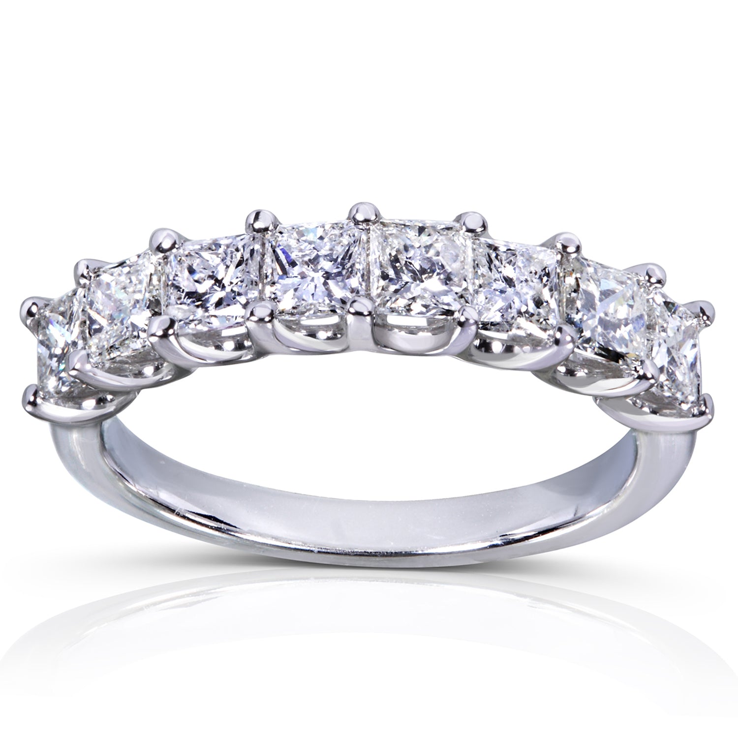1.5 Carat Natural Diamond 8-Stone Ring