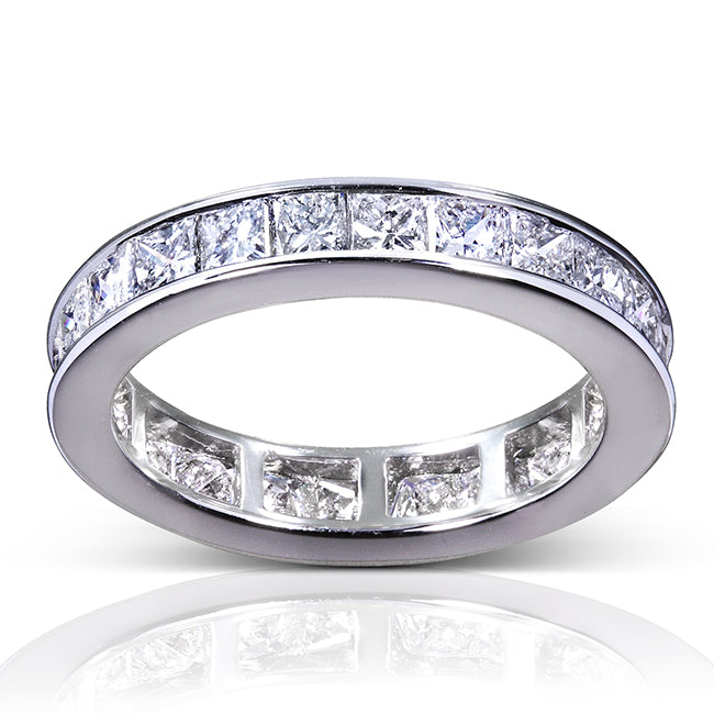 3 Carat Natural Diamond Channel Eternity Ring