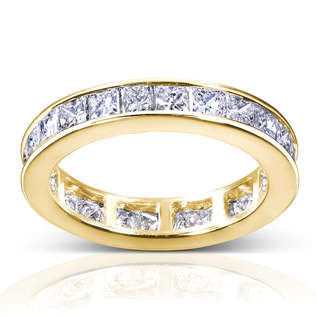 3 Carat Natural Diamond Channel Eternity Ring