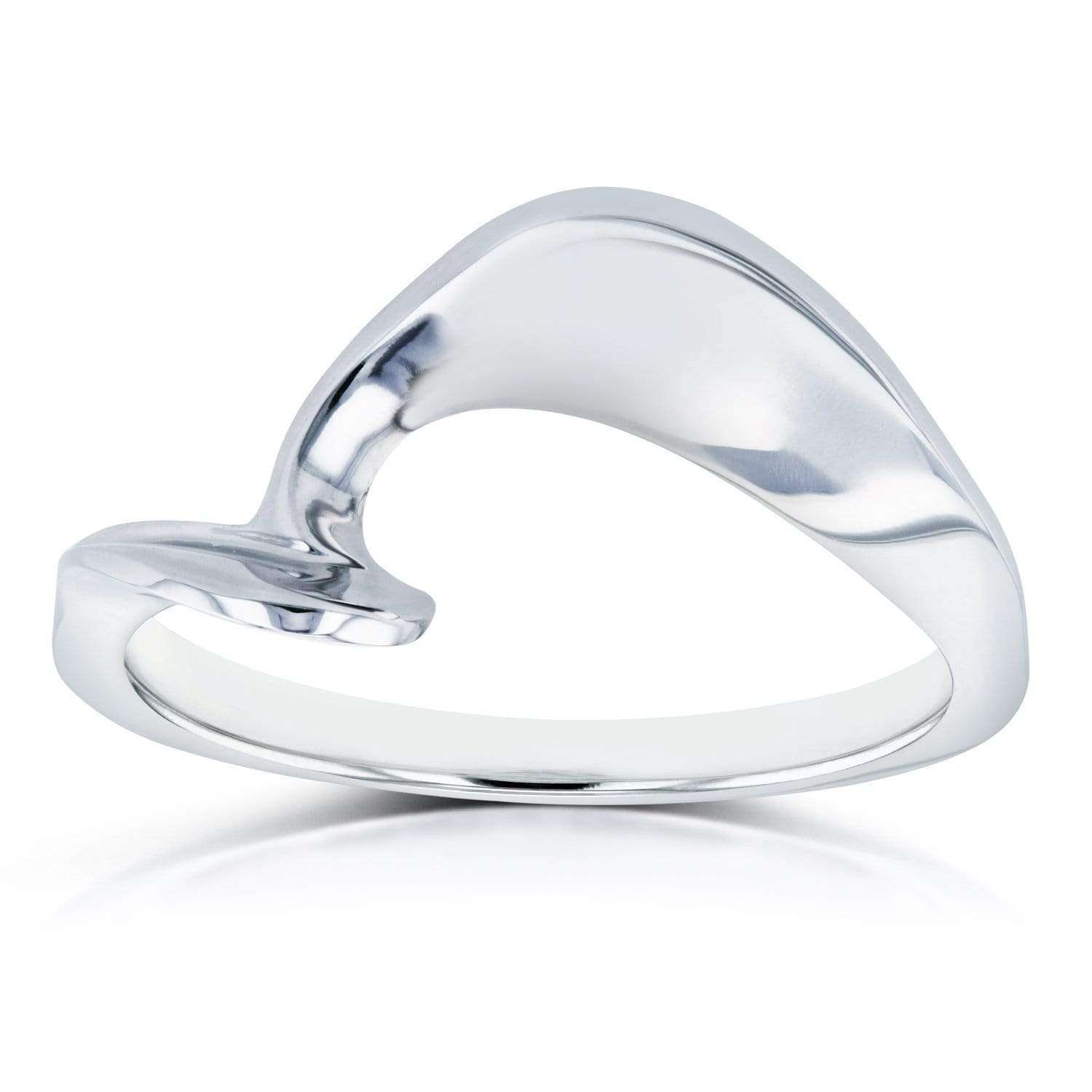 Kobelli Contoured Wedding Band in 14k White Gold (Series 61732)