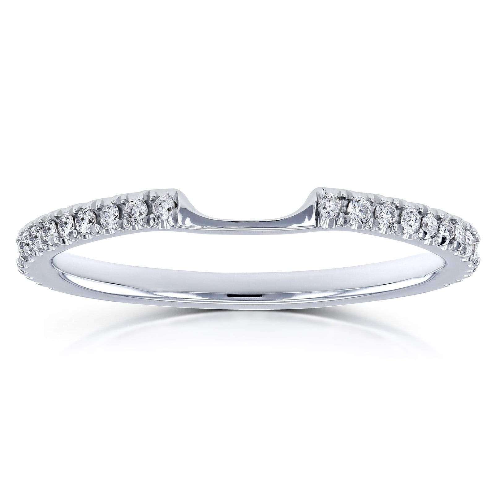 Kobelli Lab Grown Diamond Notched Shadow Wedding Band 1/8 CTW (DEF/VS) LG61765D2/4.5W