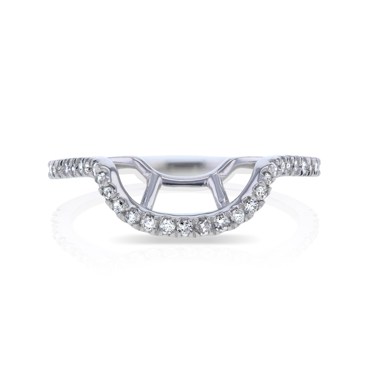 Natural Diamond Shadow Ring - 61767 Series