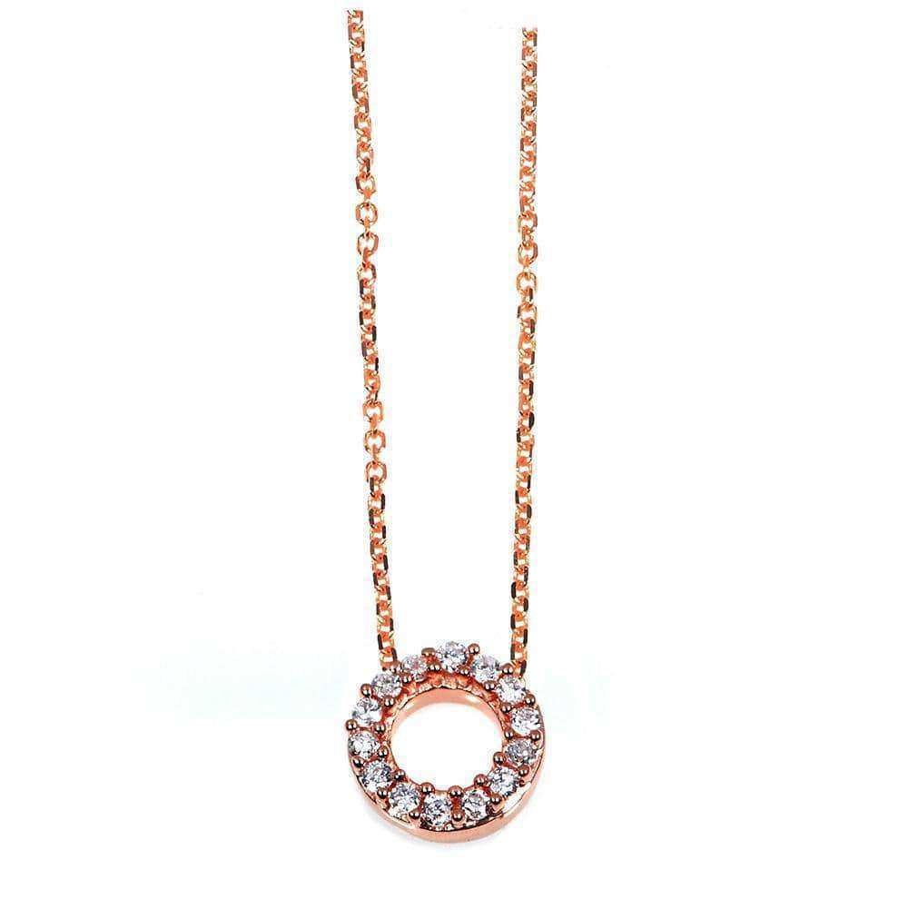 Kobelli Small A-Z Letter Diamond Pendant Gold 61788/O