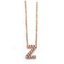 Kobelli Small A-Z Letter Diamond Pendant Gold 61788/Z