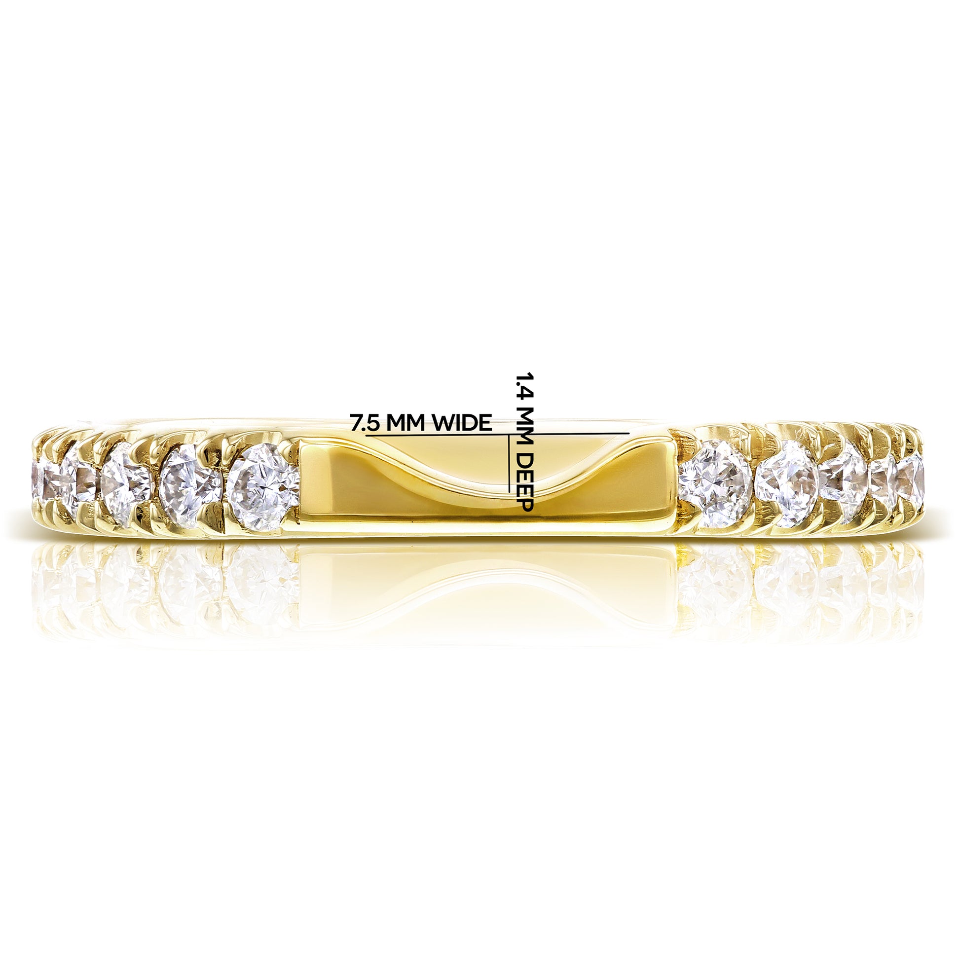 Natural Diamond Portia Shadow Ring
