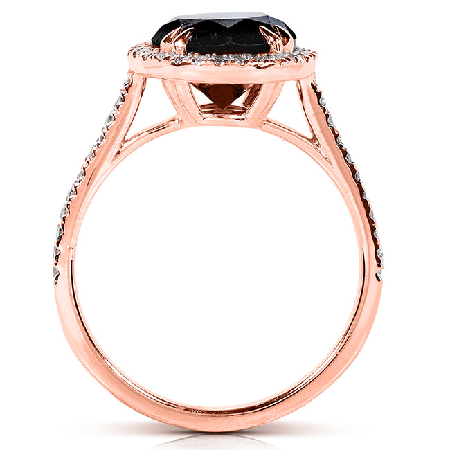 3.8 Carat Black Diamond Original Ring
