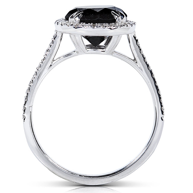 3.8 Carat Black Diamond Original Ring