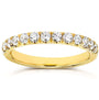 Kobelli French Pave Comfort Fit Platinum