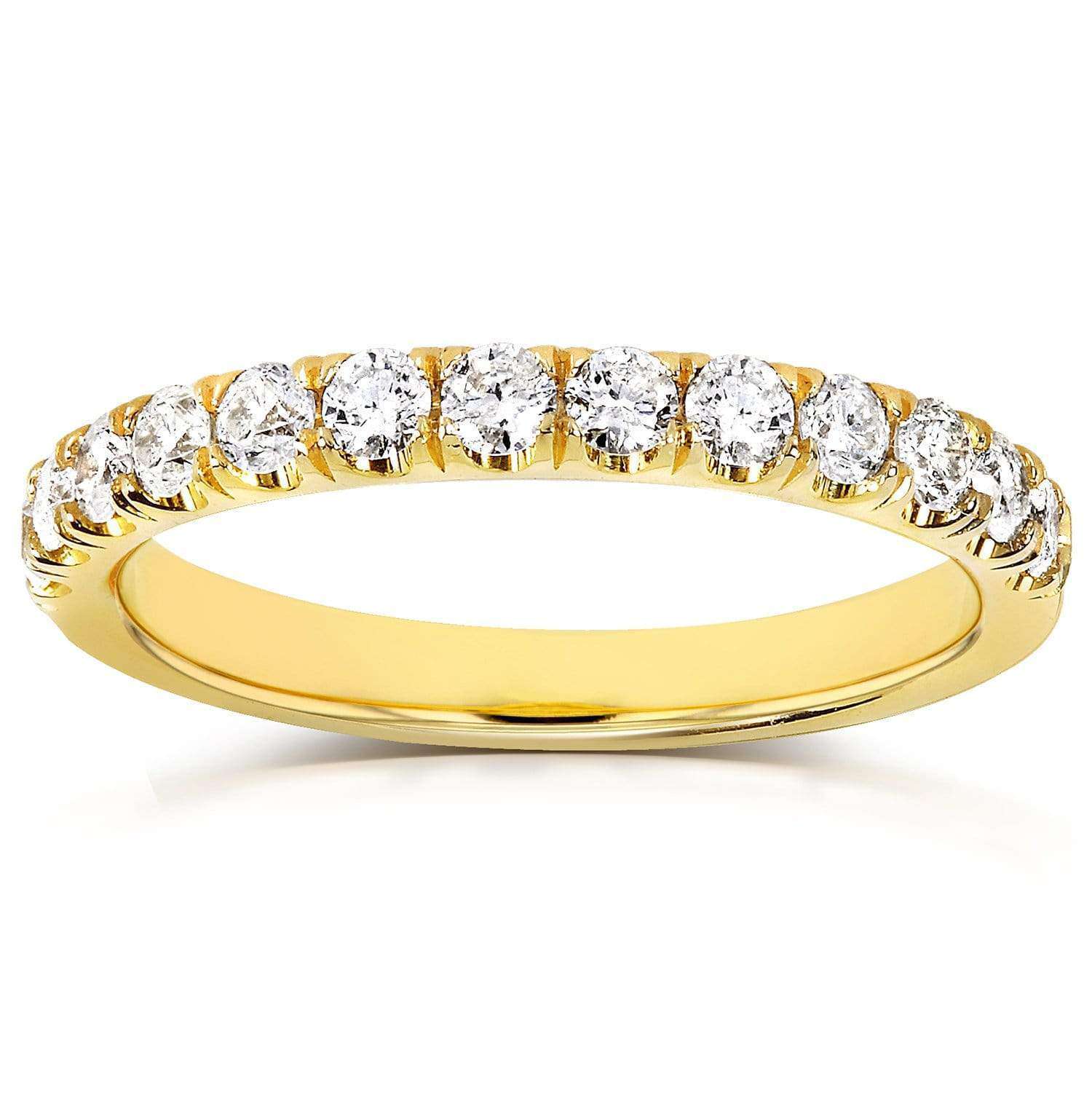 Kobelli French Pave Comfort Fit Platinum