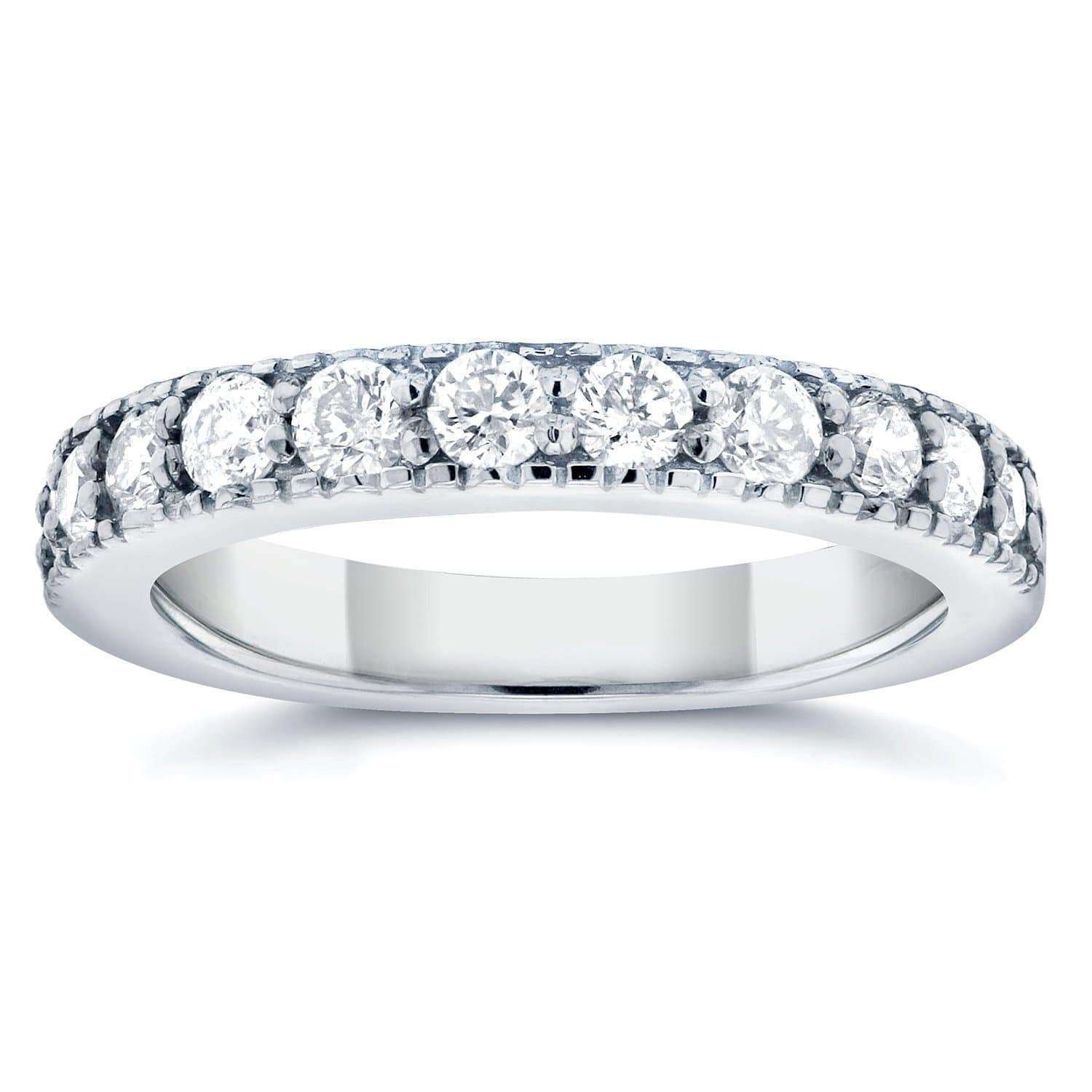 Kobelli Pave Diamond Band 1/2 CTW in 14K White Gold
