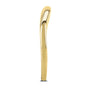 Kobelli Contour Wedding Band in 14k Yellow Gold