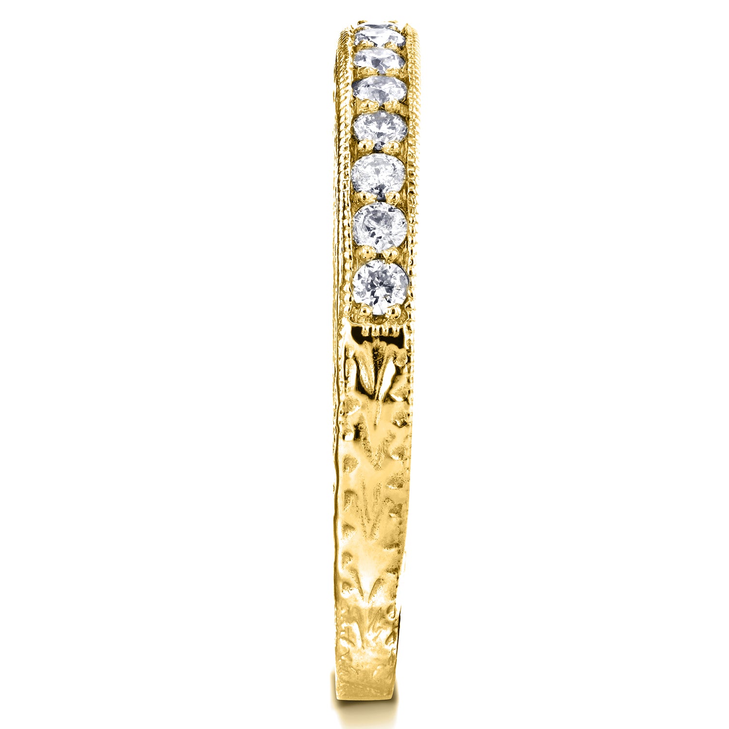 0.3 Carat Natural Diamond Pavé Valentina Ring