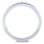 Kobelli Round Diamond Channel Set Wedding Band 1/3 CTW 18k White Gold