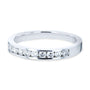 Kobelli Round Diamond Channel Set Wedding Band 1/3 CTW 18k White Gold