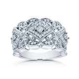 Diamond Filigree Milestone Ring