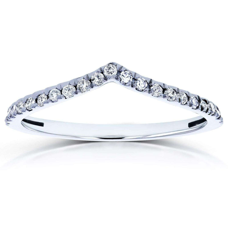 Kobelli Contured Diamond Band 1/6 CTW in 14k White Gold (Fits with 62178 & 62010 Series)