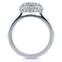 Kobelli Round Brilliant Diamond Dome Ring 4/5 CTW 14k White Gold