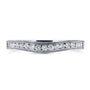 Kobelli Diamond Contoured Wedding Band Vintage Engravings 1/5ct TDW in 14k White Gold