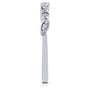 Kobelli Stackable Diamond Accented Ring in 10k White Gold