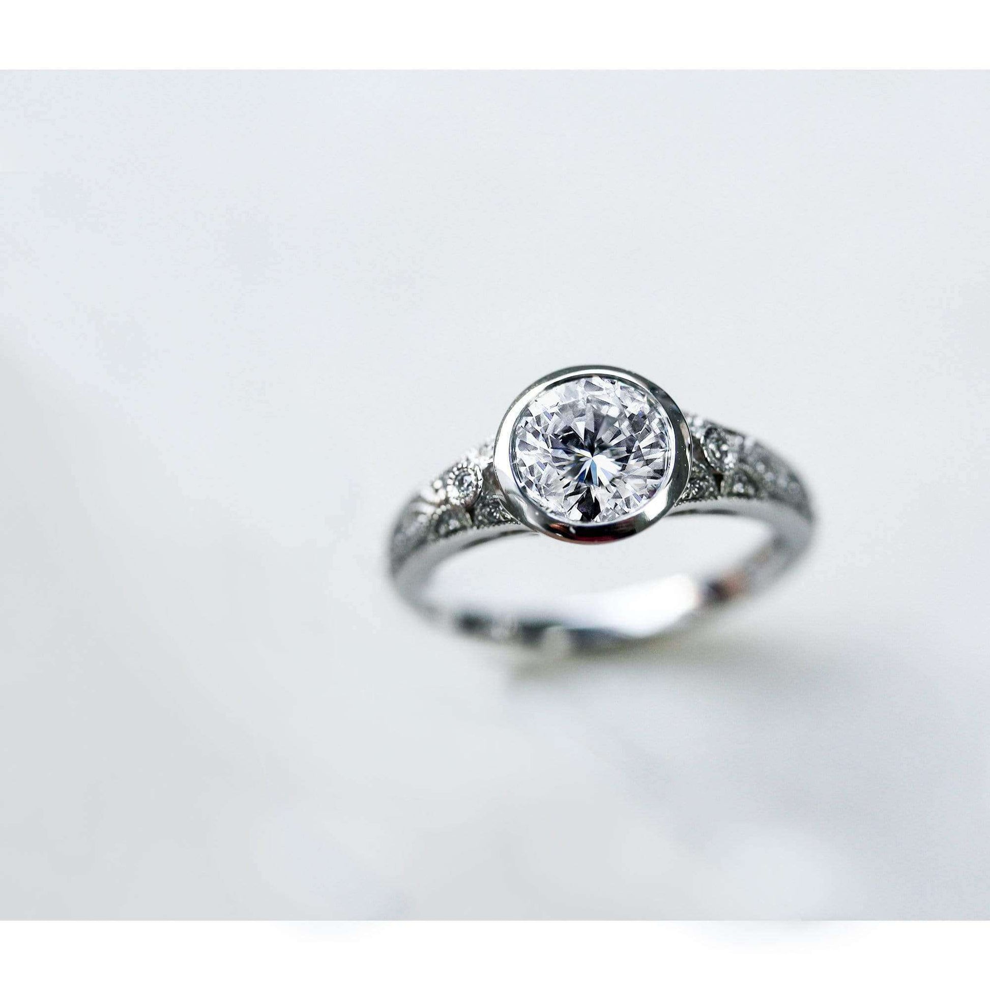 Kobelli Low Set Super Comfortable Engagement Rings