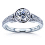 Kobelli Best Selling Vintage Engagement Ring - Natural Diamonds