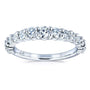 Kobelli 3/4 Carat TDW Graduated Diamond Wedding Band in 14k White Gold