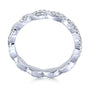 Kobelli Diamond Braided Eternity Wedding Ring 1/3ct TDW in 10k White Gold