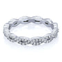 Kobelli Diamond Braided Eternity Wedding Ring 1/3ct TDW in 10k White Gold
