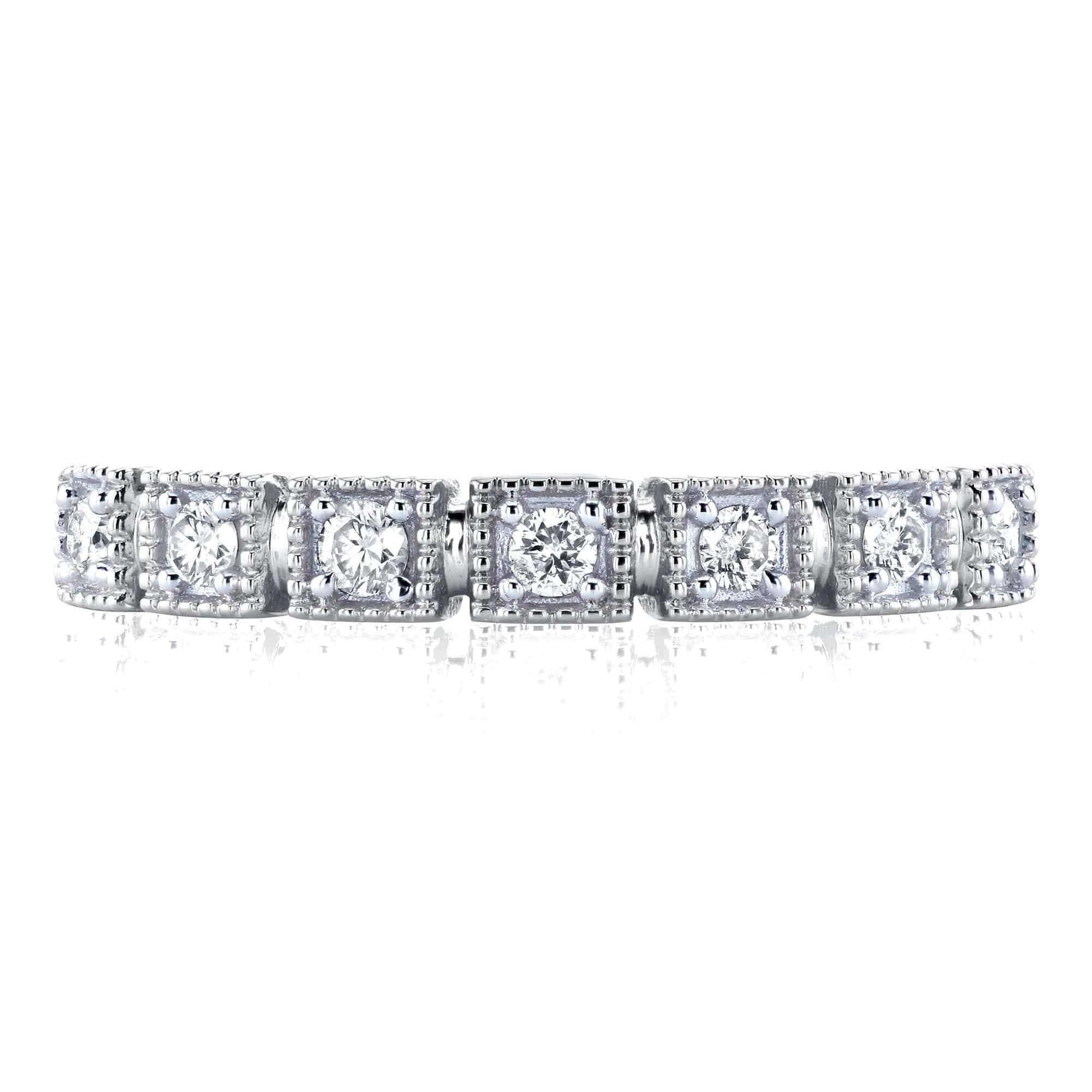 Kobelli Diamond Wedding Ring 1/6ct TDW in 10k White Gold