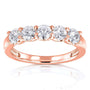 Kobelli Lab Grown Diamond 5-Stone Wedding Band 1 CTW 14k Gold (DEF/VS) LG62341D/4R