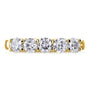 Kobelli Round Five Stone Diamond Prong-set Wedding Band 1 CTW 14k Yellow Gold