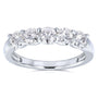 Kobelli Round Five Stone Diamond Prong-set Wedding Band 1 CTW 14k White Gold