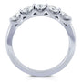 Kobelli Lab Grown Diamond 5-Stone Wedding Band 1 CTW 14k Gold (DEF/VS)