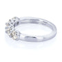 Kobelli Round Five Stone Diamond Prong-set Wedding Band 1 CTW 14k White Gold