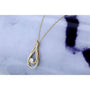 Kobelli Diamond Looping Pendant and Chain 1/4ct TDW in 10k Gold