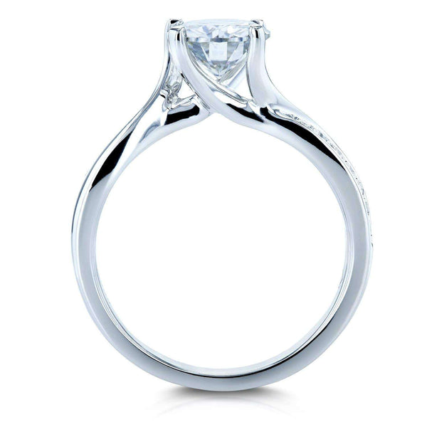 Kobelli Diamond Engagement Ring 1 CTW in 14k White Gold