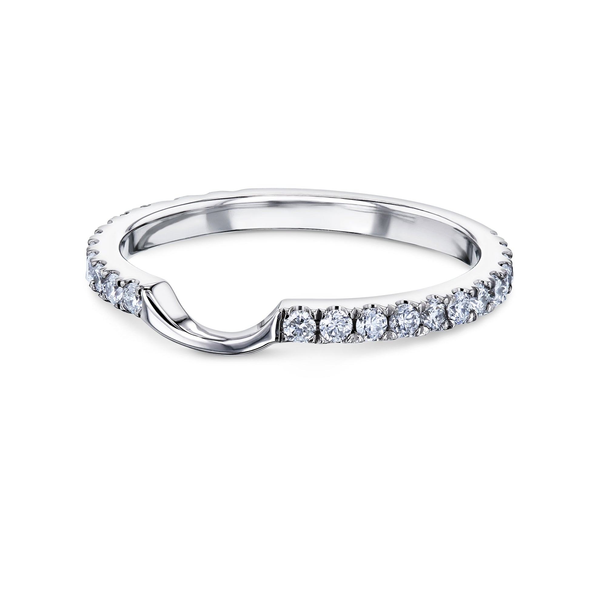 Natural Diamond Tully Shadow Ring