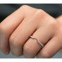 Kobelli 1/3ct TW Diamond Notched Gold Wedding Band