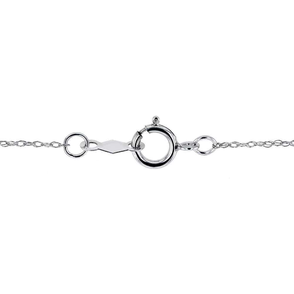 Kobelli Diamond Journey Heart Pendant 1/4 CTW 10k White Gold 62437-W
