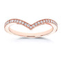 Kobelli V-Shaped Diamond Band
